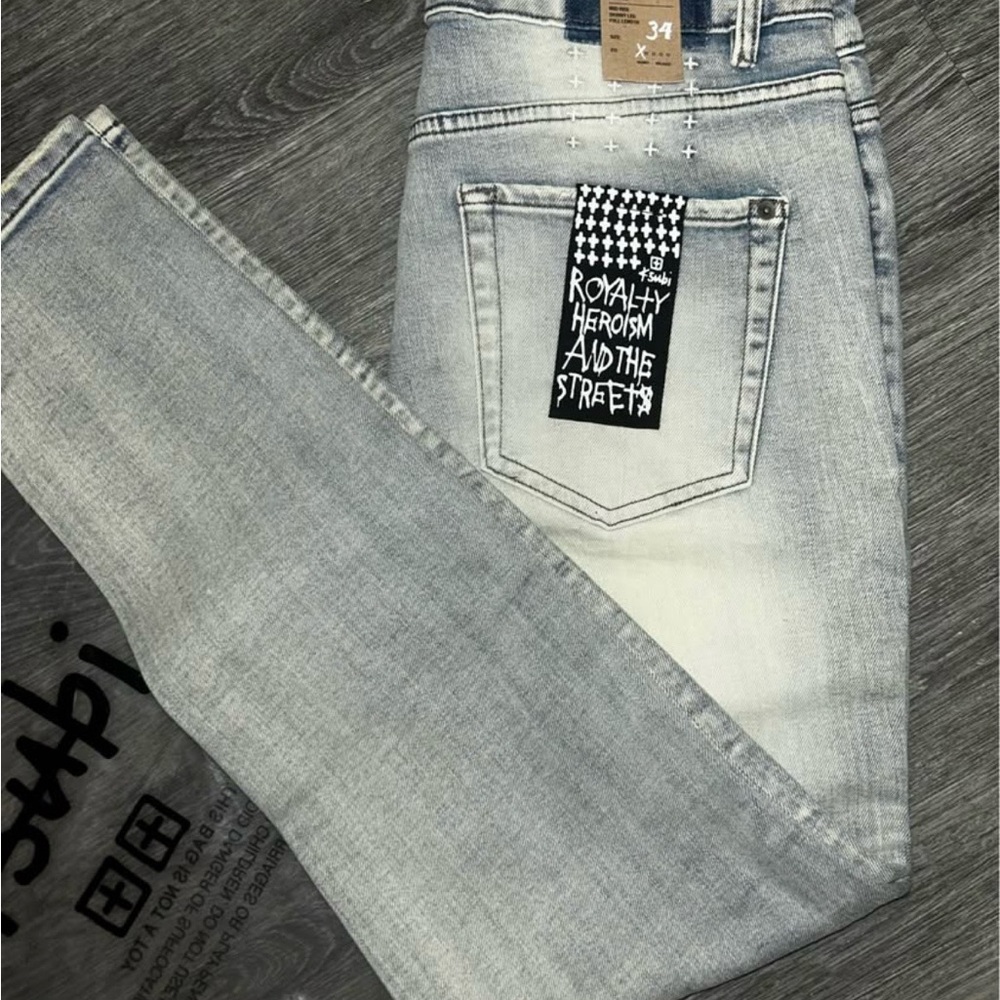 Ksubi Light Blue Skinny Jeans